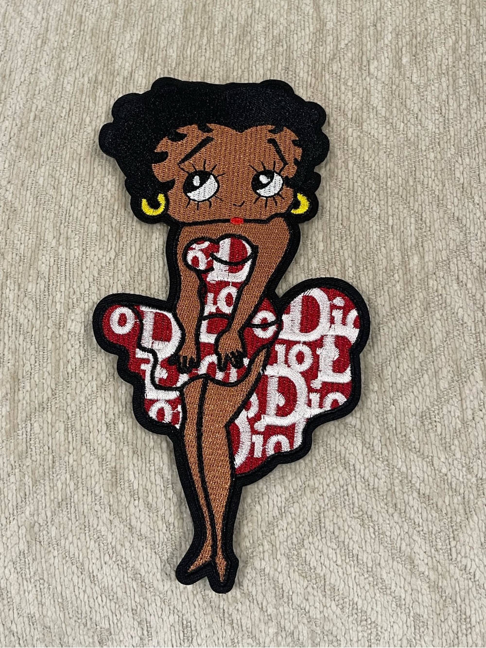 Betty Boop Iron on Patch